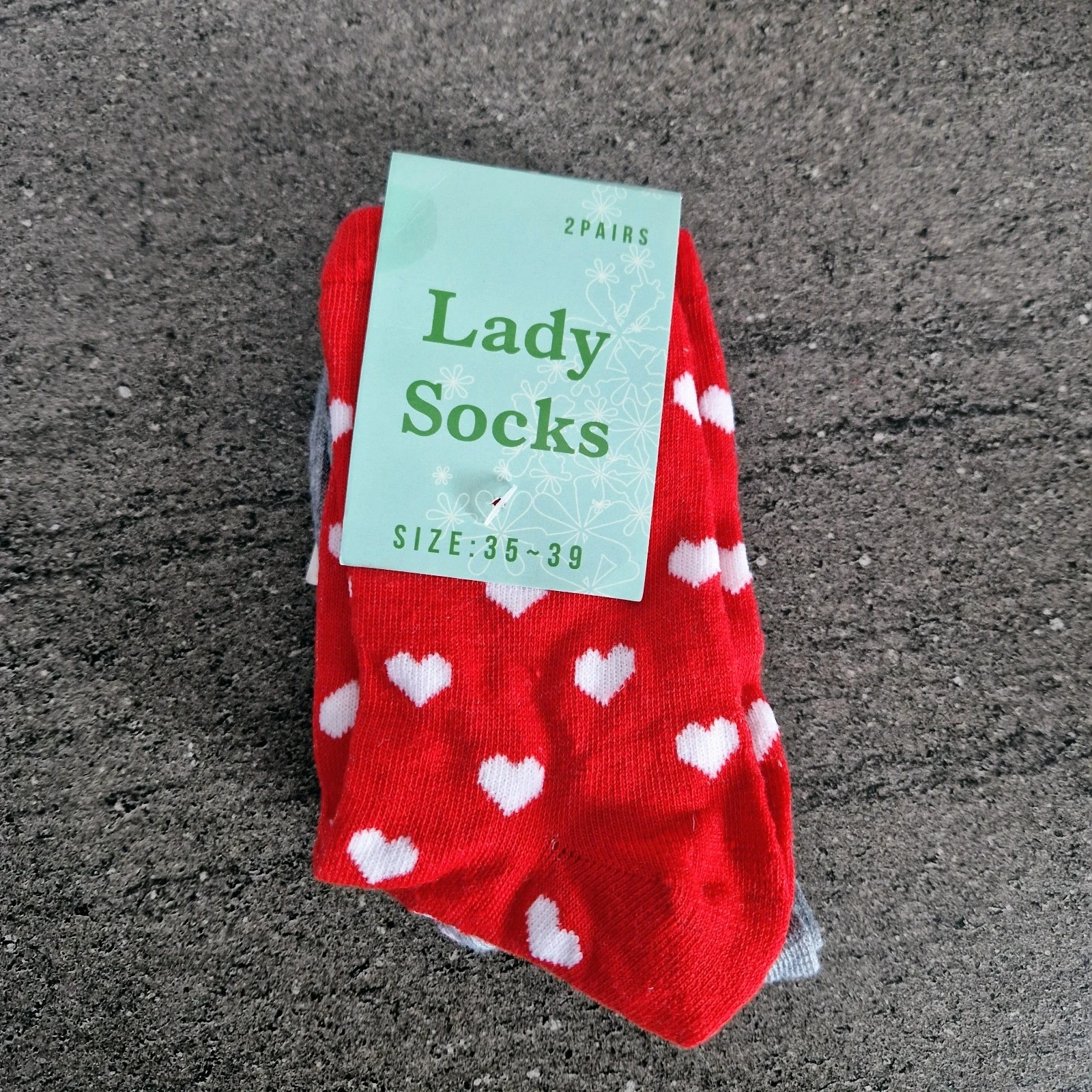 2 paires de chaussettes